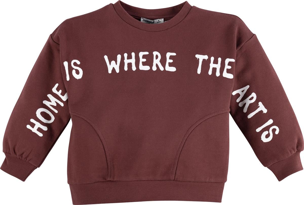 Baskılı Sweatshirt 17086