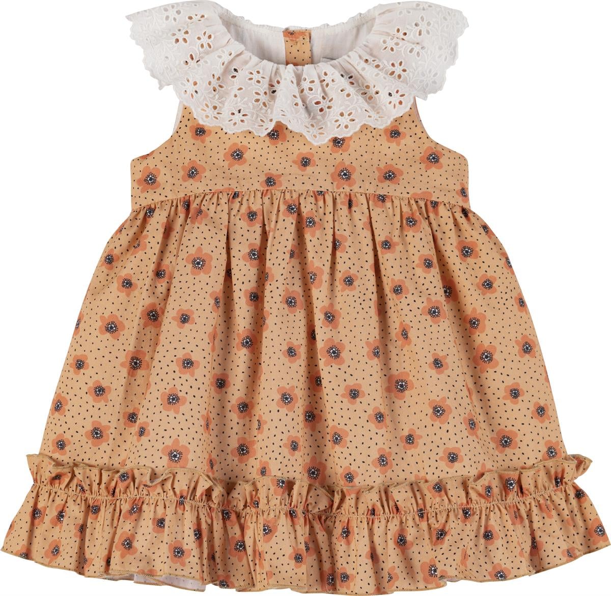 Çiçek Baskılı Elbise 16743