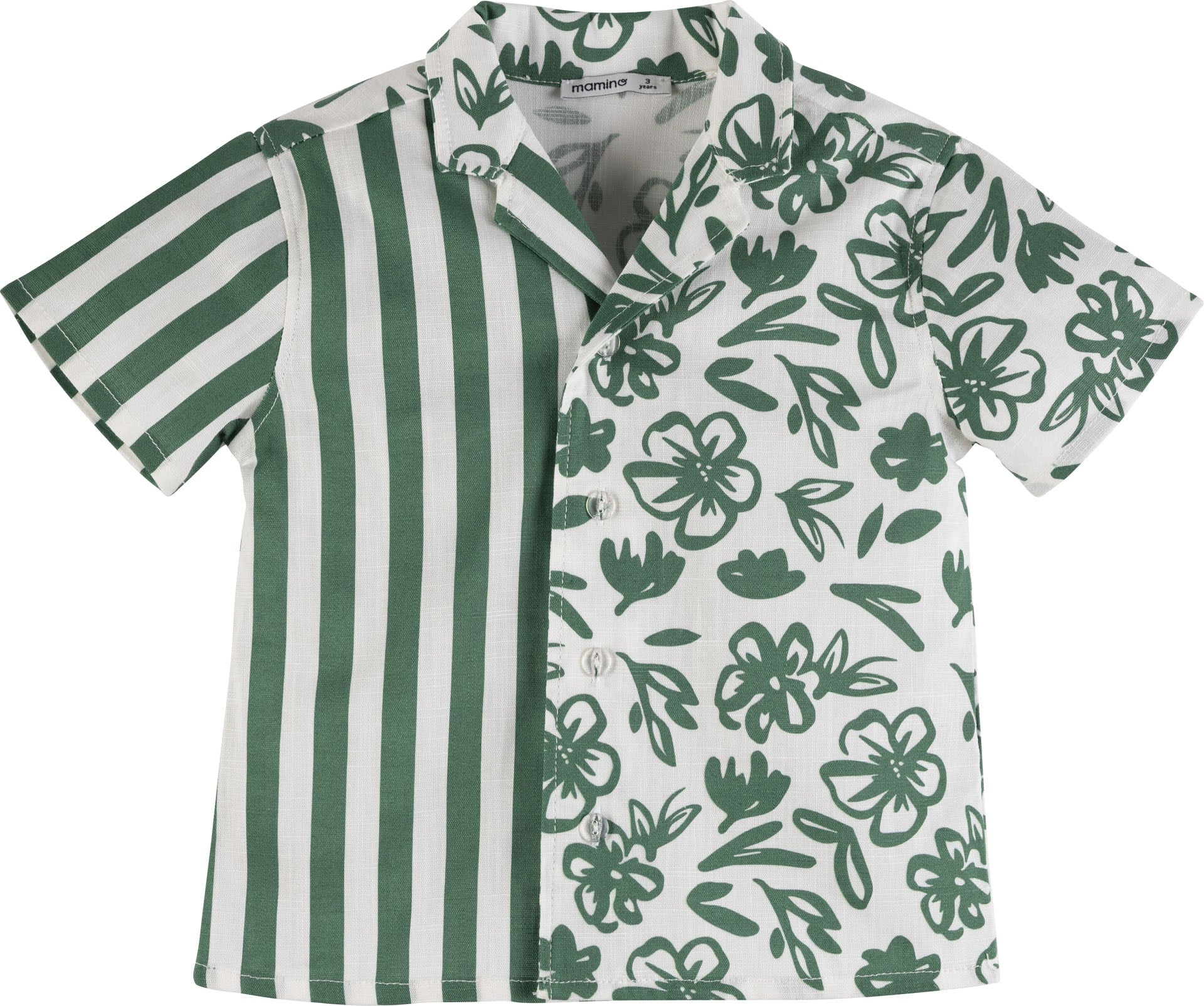 Çiçek Baskılı Gömlek 19425