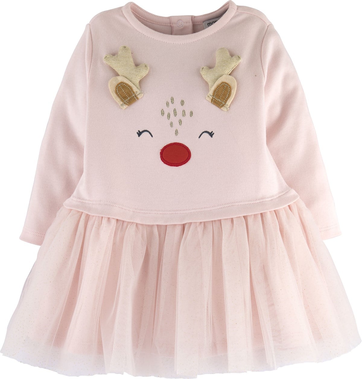 Geyik Nakışlı Elbise 16053