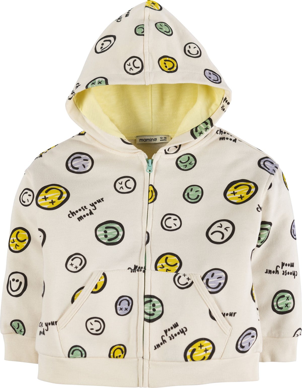 GülenYüz Baskılı Sweatshirt 16462