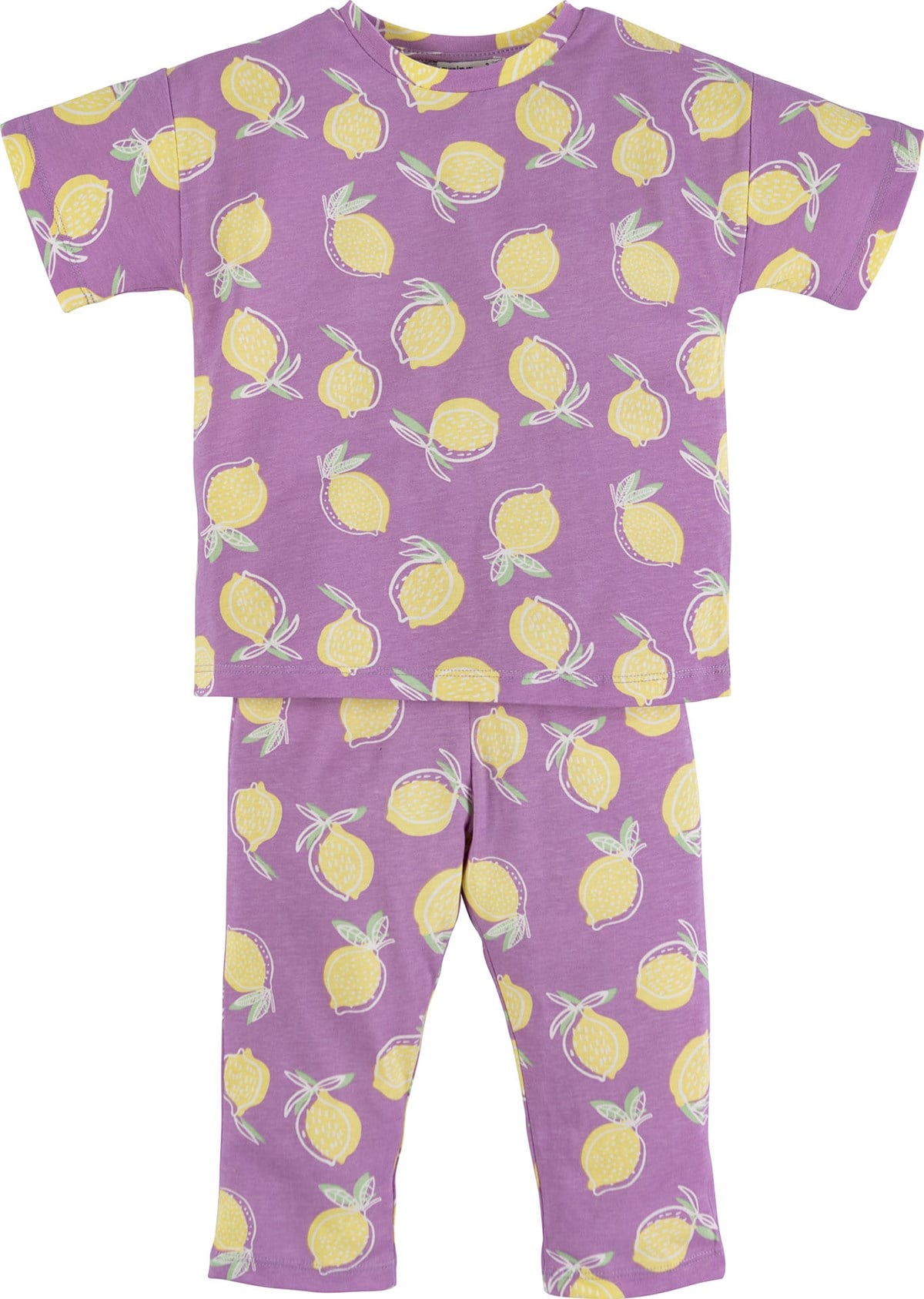 Limon Baskılı Pijama Takım 16495