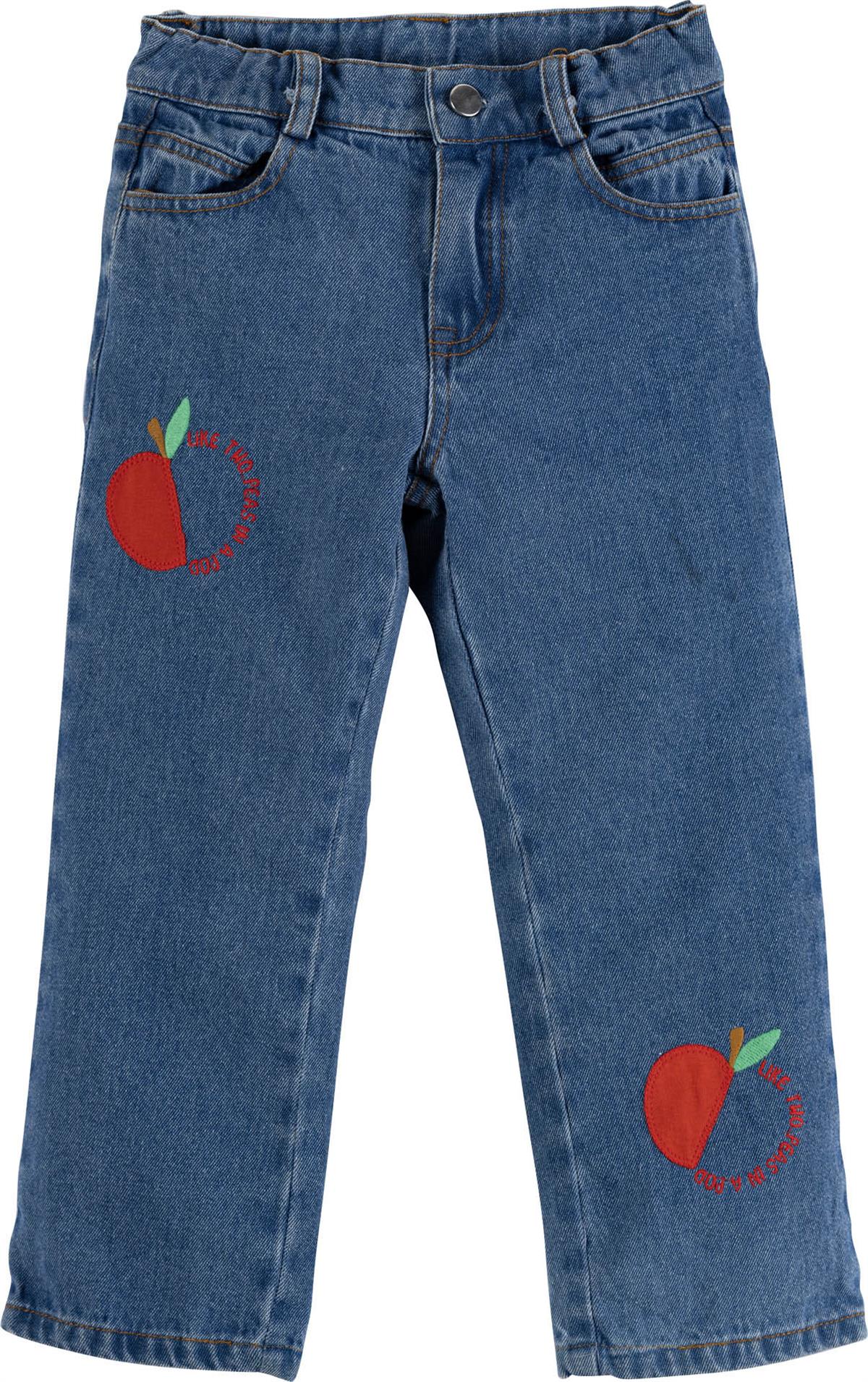 Nakışlı Kot Pantolon 16907