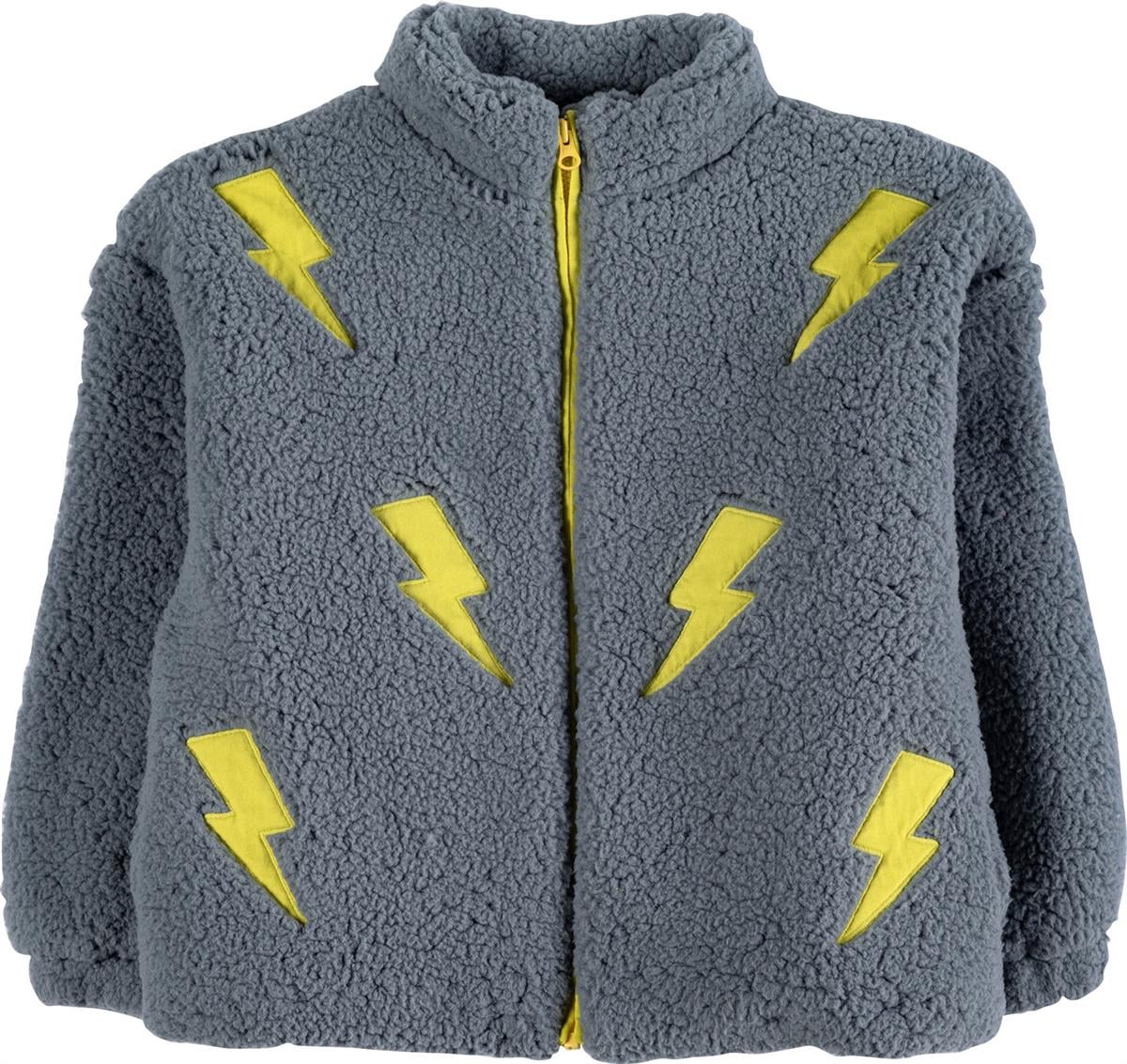 Nakışlı Peluş Mont 17108