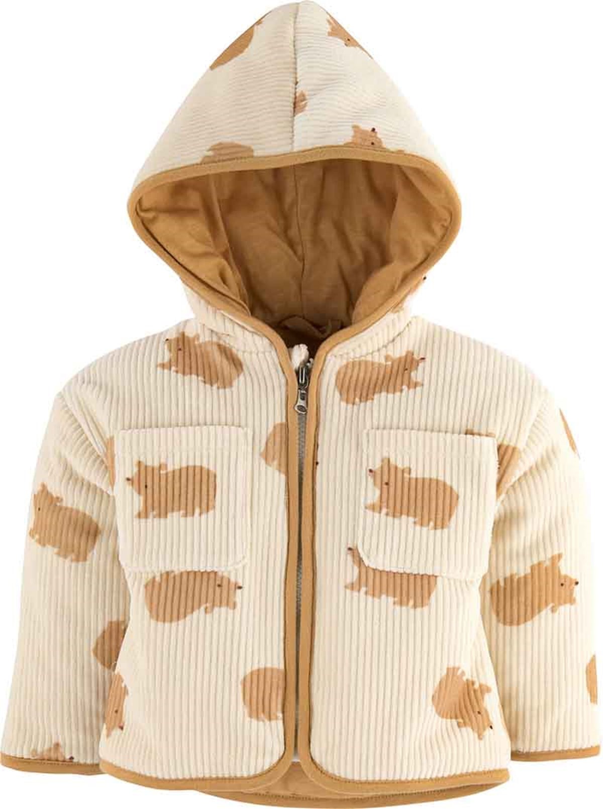 Ayıcık Baskılı Mont 15947