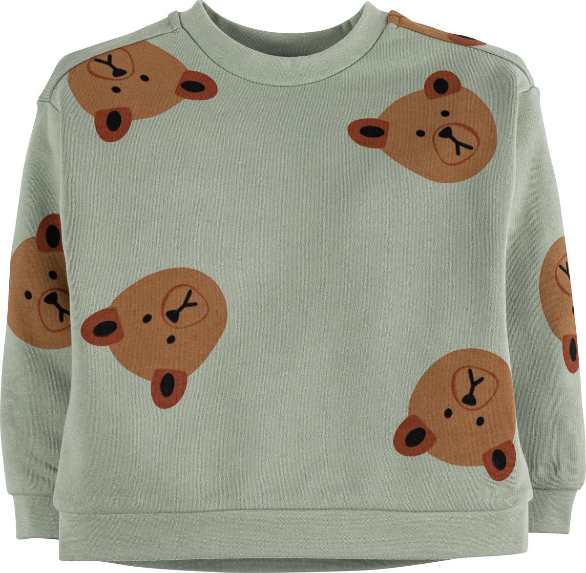 Ayıcık Baskılı Sweatshirt 17120