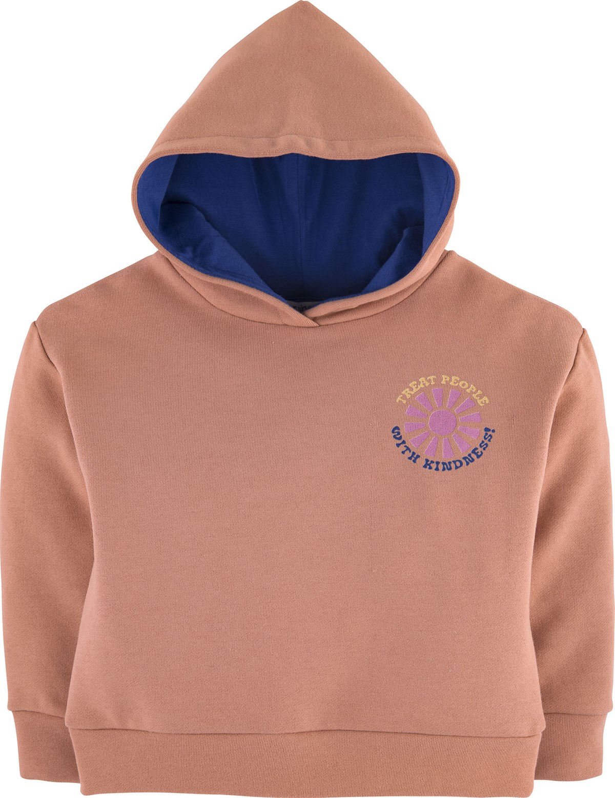 Baskılı Kapüşonlu Sweatshirt 15982