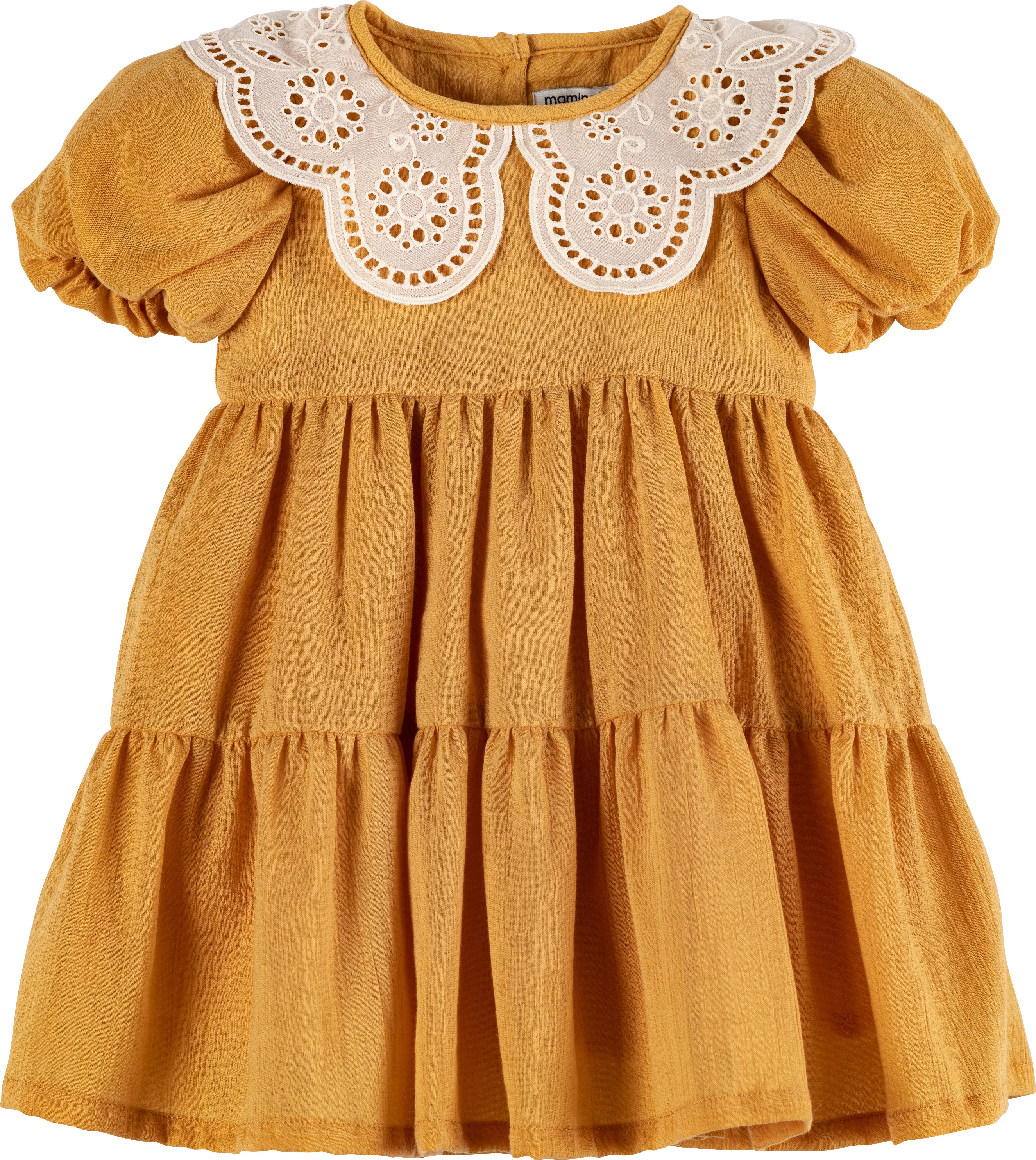 Brode Yakalı Elbise 17567