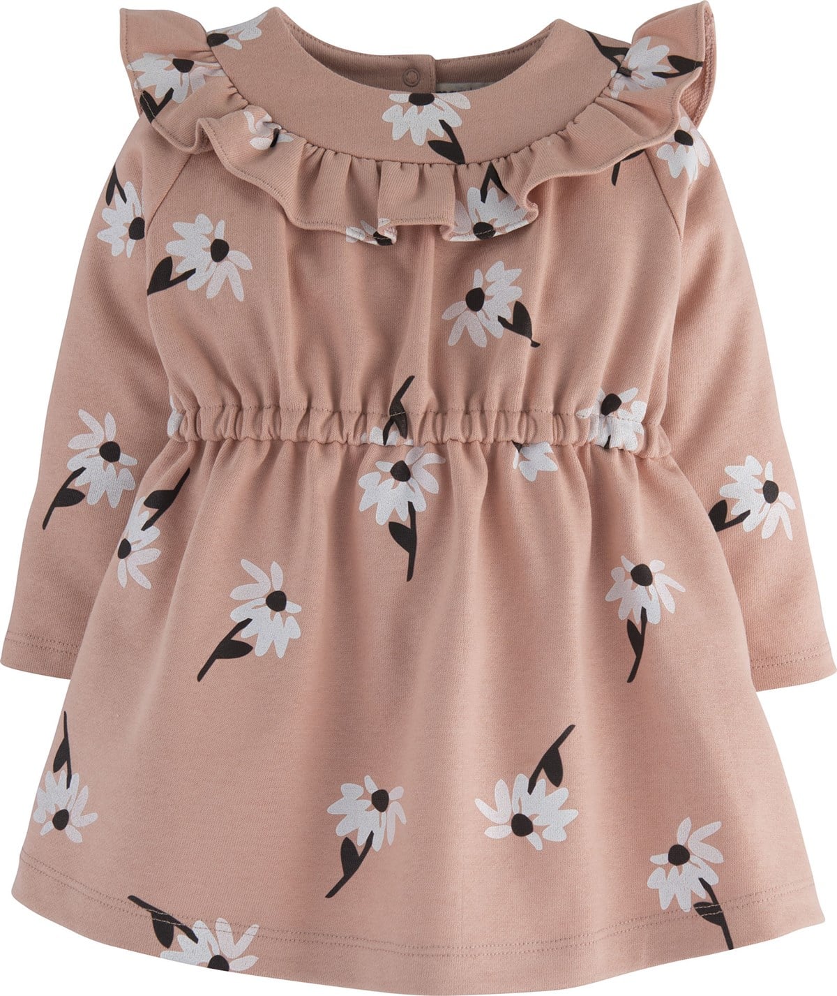 Çiçek Baskılı Elbise 15849