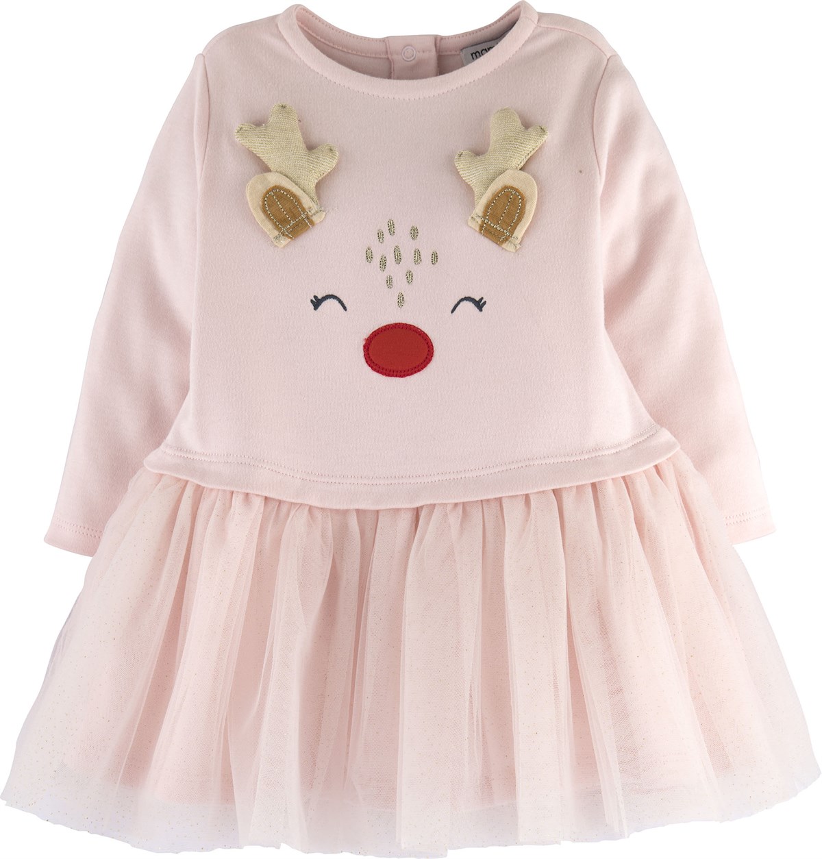 Geyik Nakışlı Elbise 16053