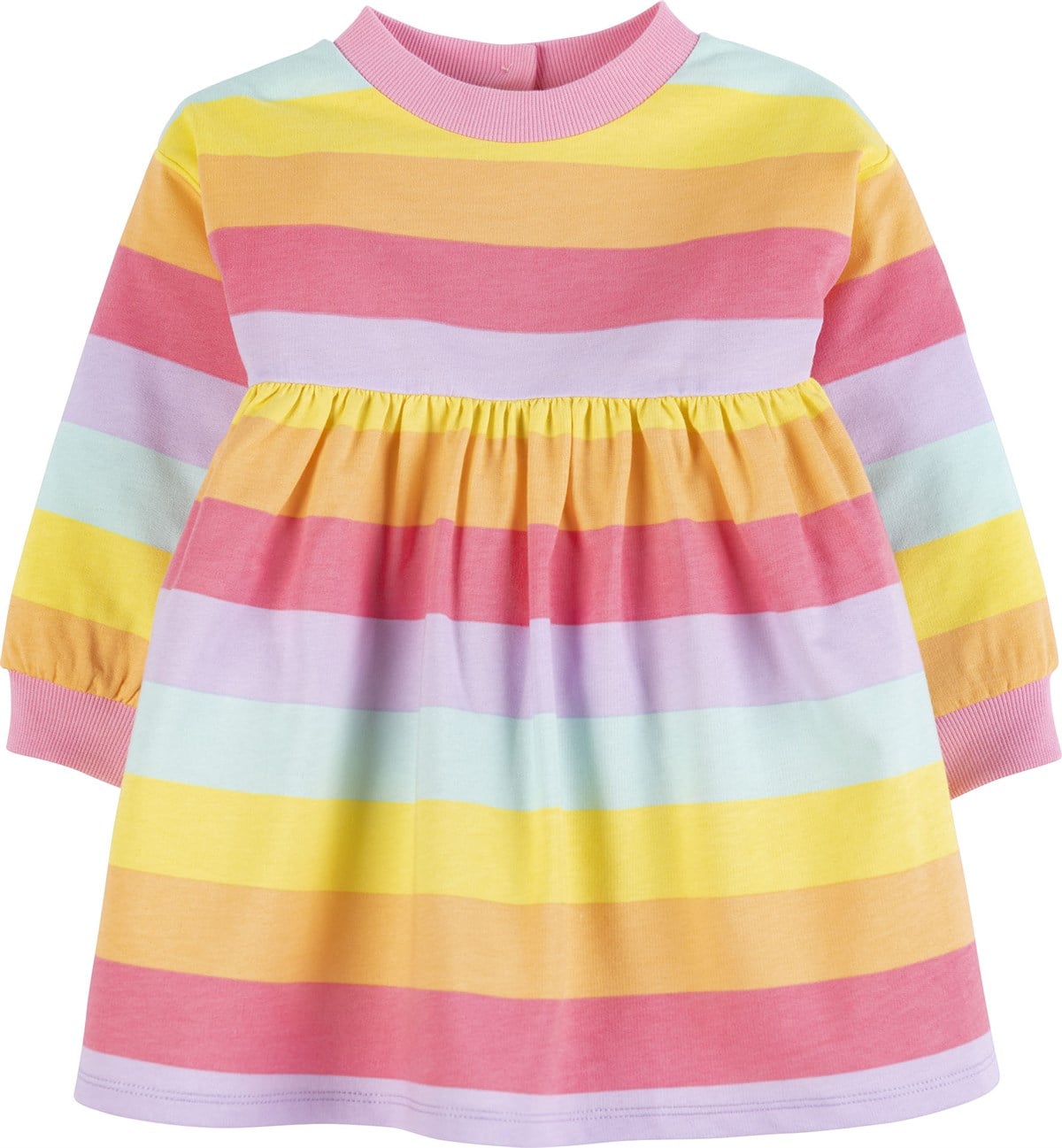 Kalın Çizgili Elbise 16566