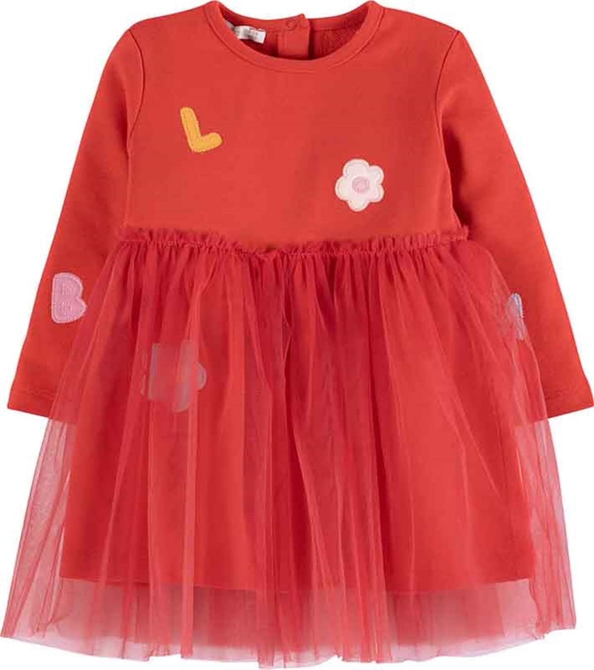 Nakışlı Elbise 16866