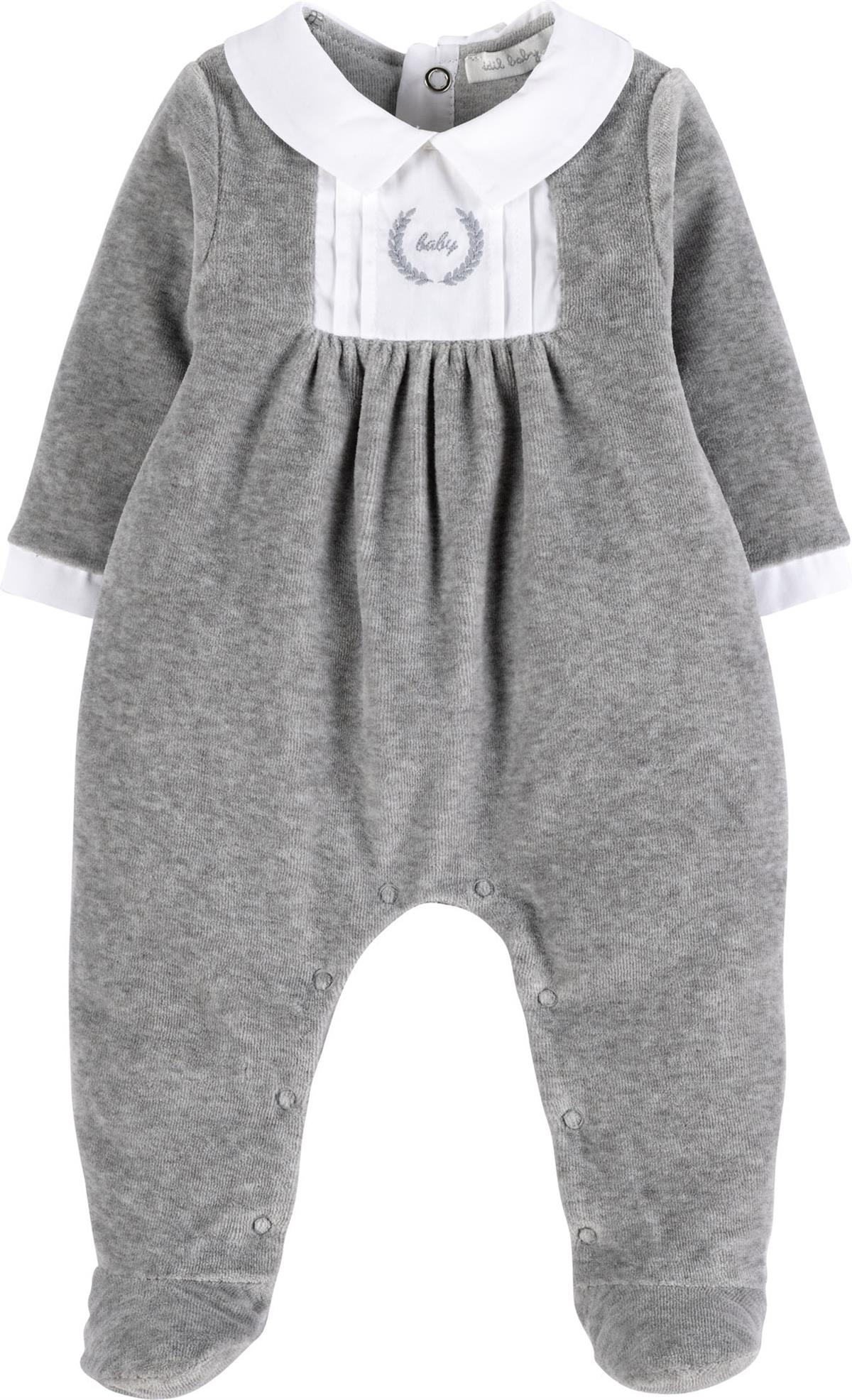 Nakışlı Kadife Tulum 17241