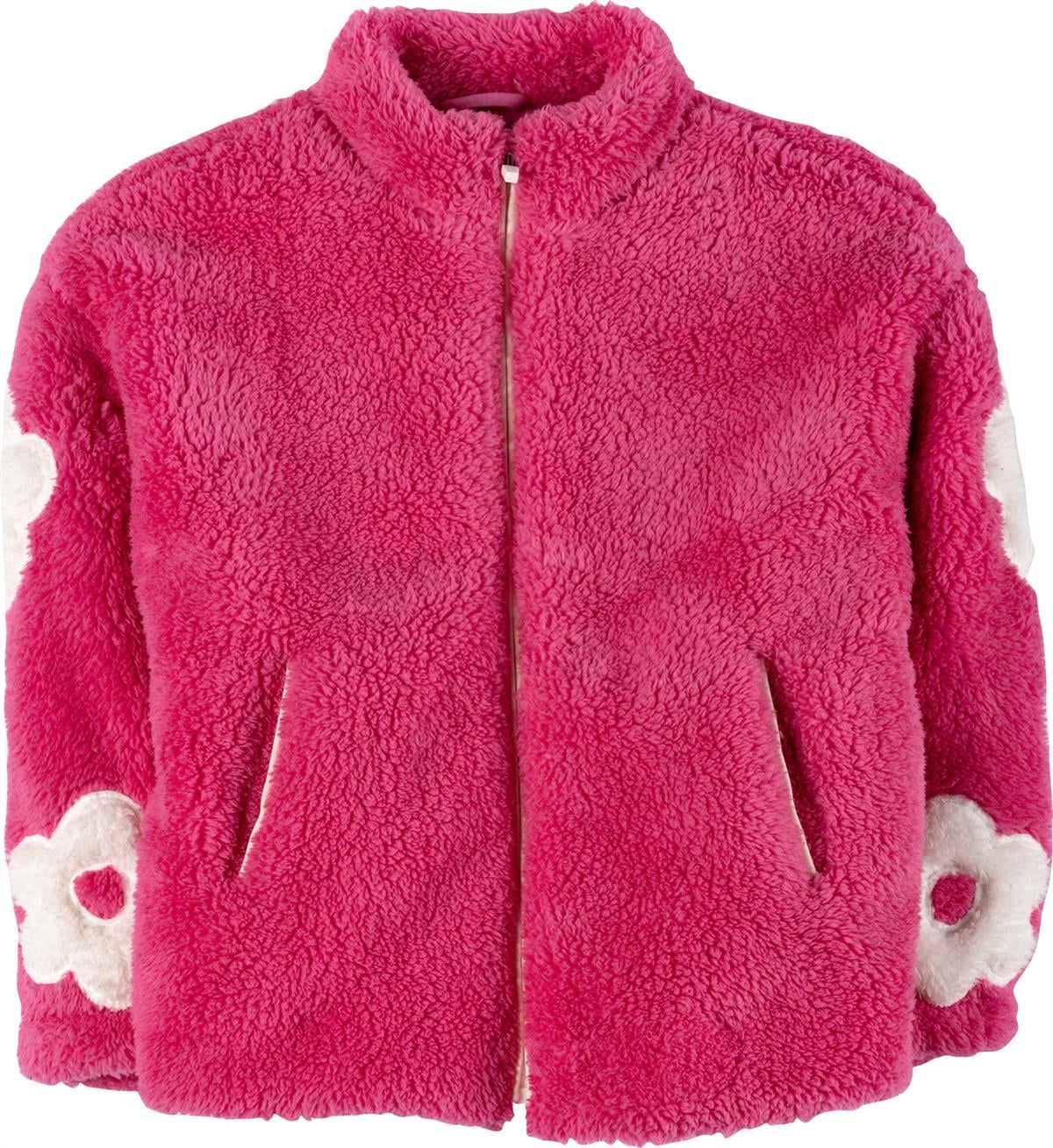 Nakışlı Peluş Mont 16943