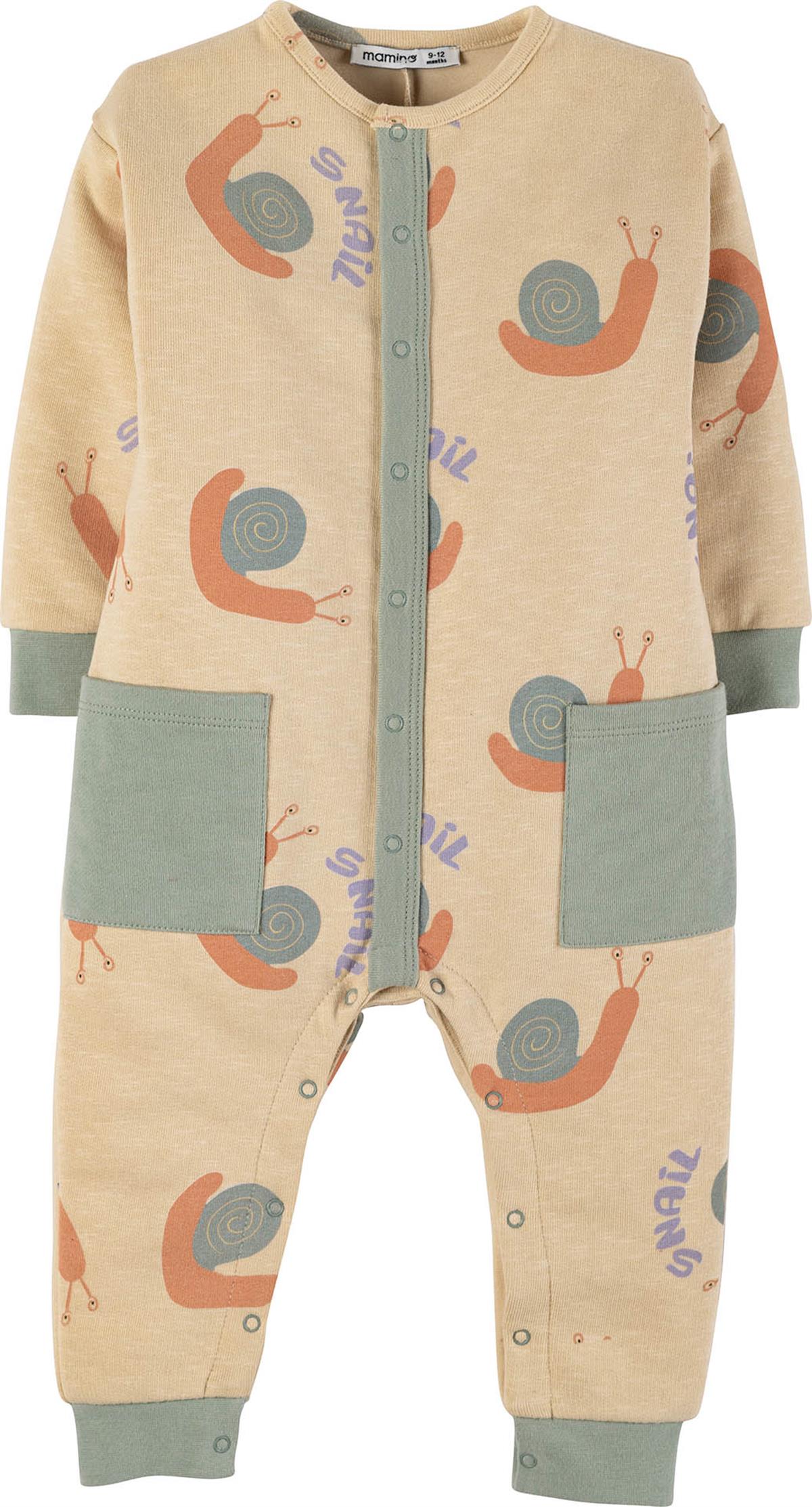 Salyangoz Baskılı Tulum 17131