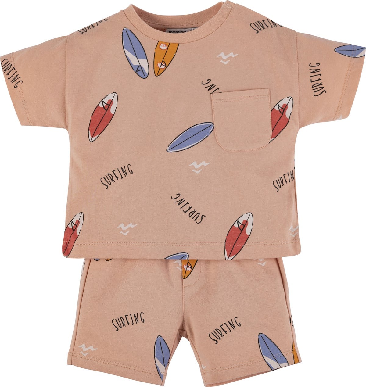 Sörf Baskılı Şort Takım 16745
