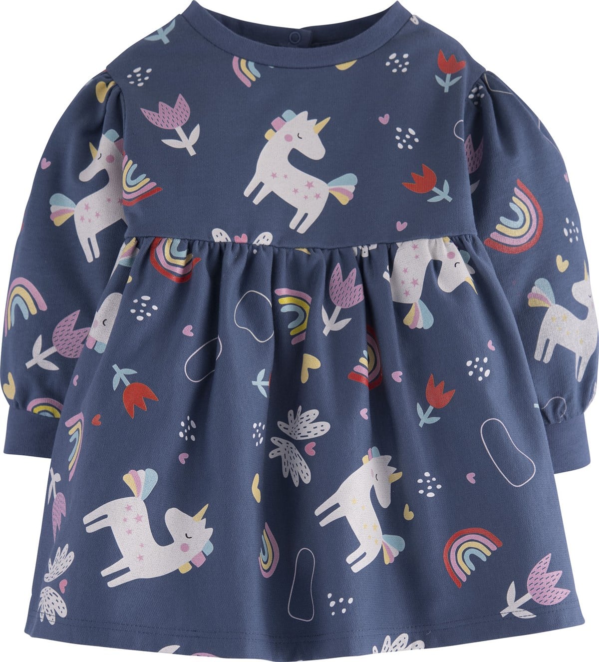Unicorn Baskılı Elbise 15837