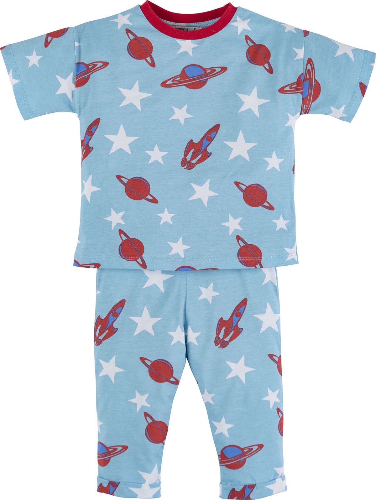 Uzay Baskılı Pijama Takım 16592