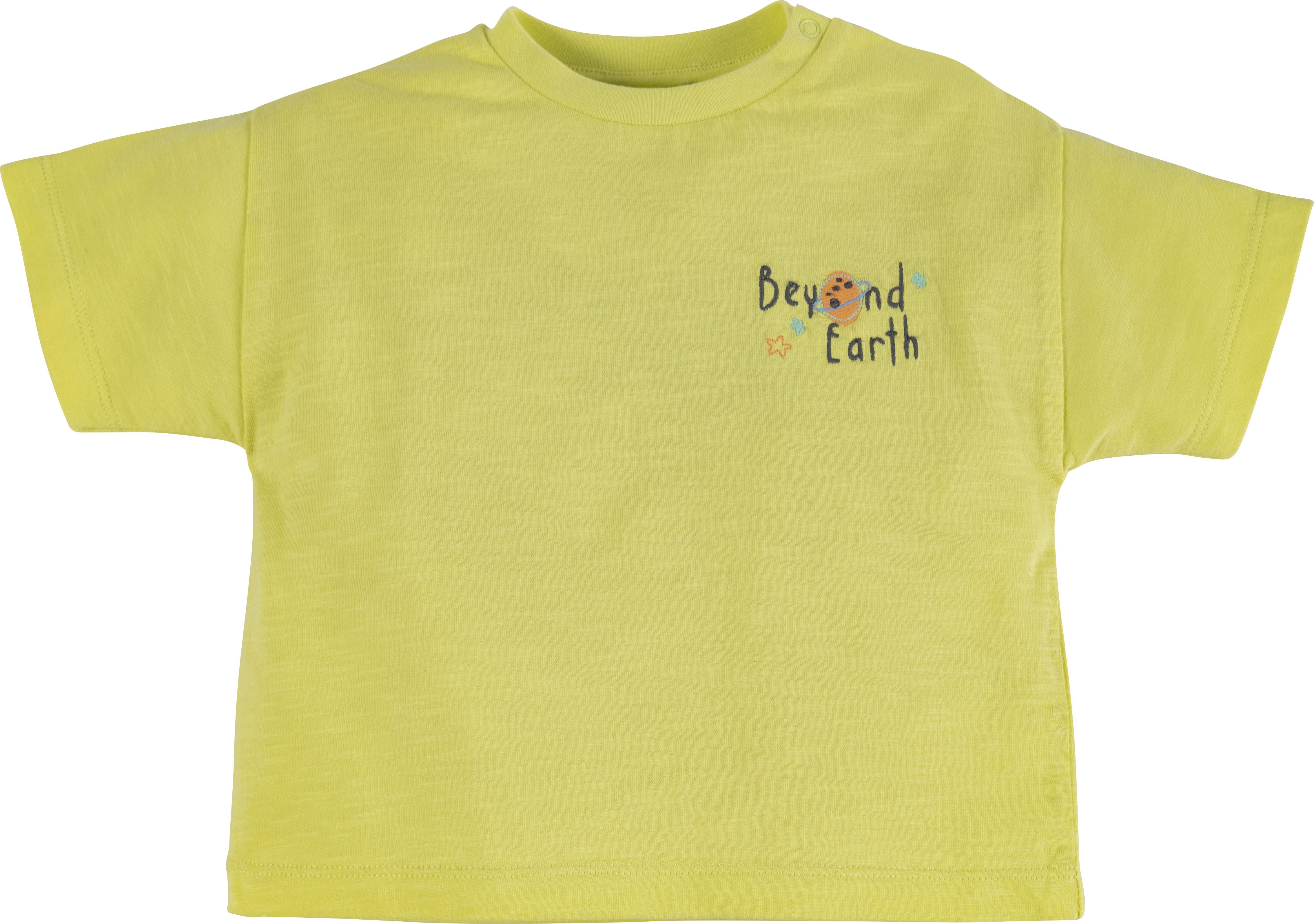 Yazı Nakışlı T-Shirt 40037