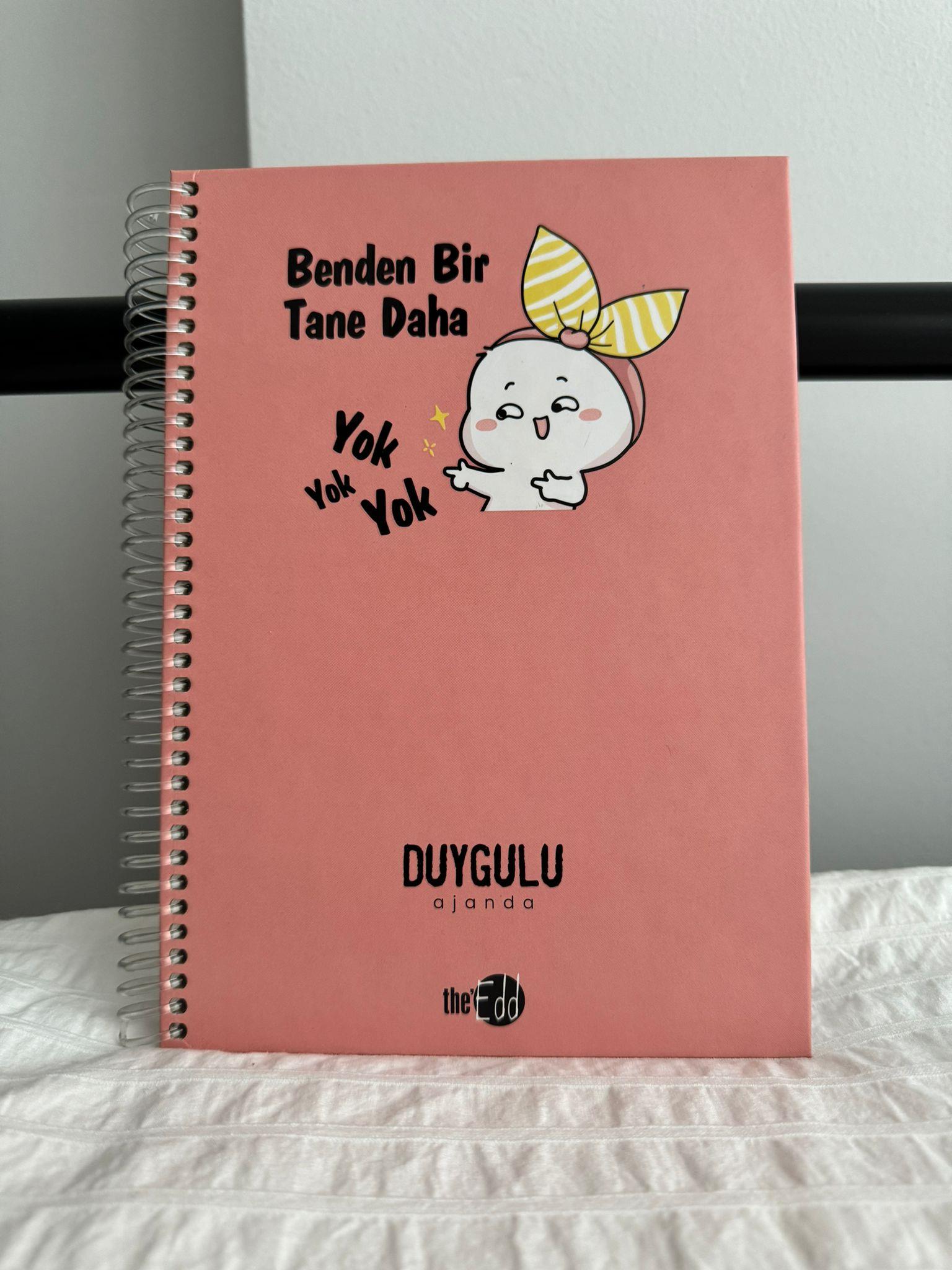  Benden Bi Tane Daha Yok Duygulu Ajanda