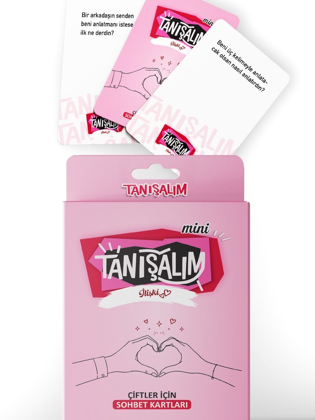  Tanışalım Mini Çiftler İçin Sohbet Kartı