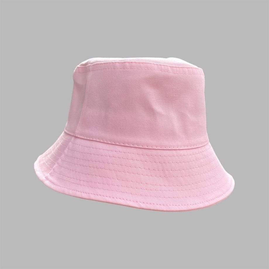 Açık Pembe Bucket Şapka