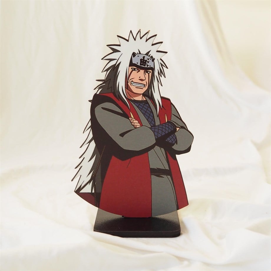 Anime Naruto Jiraiya  Ahşap figür