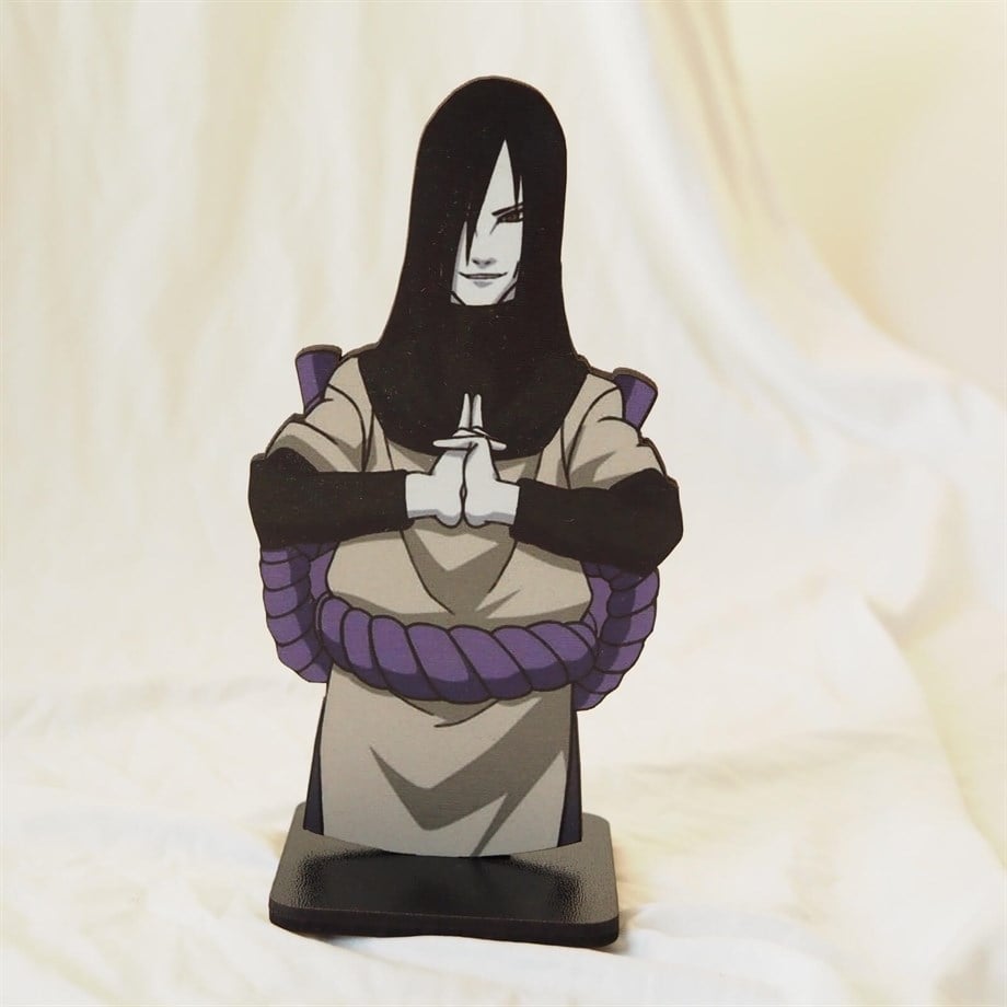 Anime Naruto Orochimaru Ahşap figür