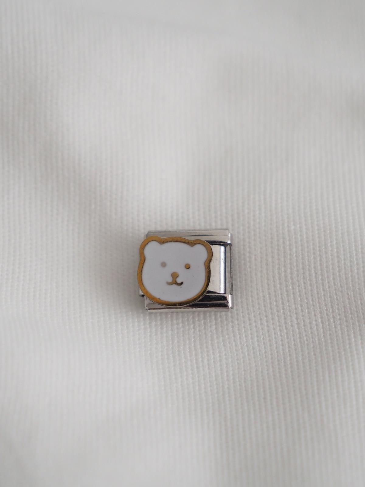 Beyaz Ayıcık İtalyan Charm