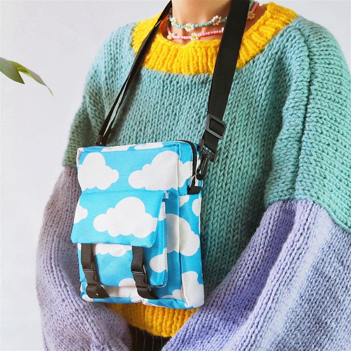 Bulutlar Crossbody Çanta