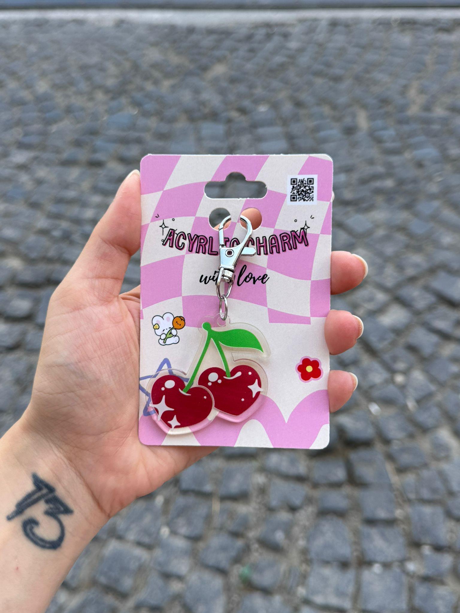 Cherry Akrilik Charm