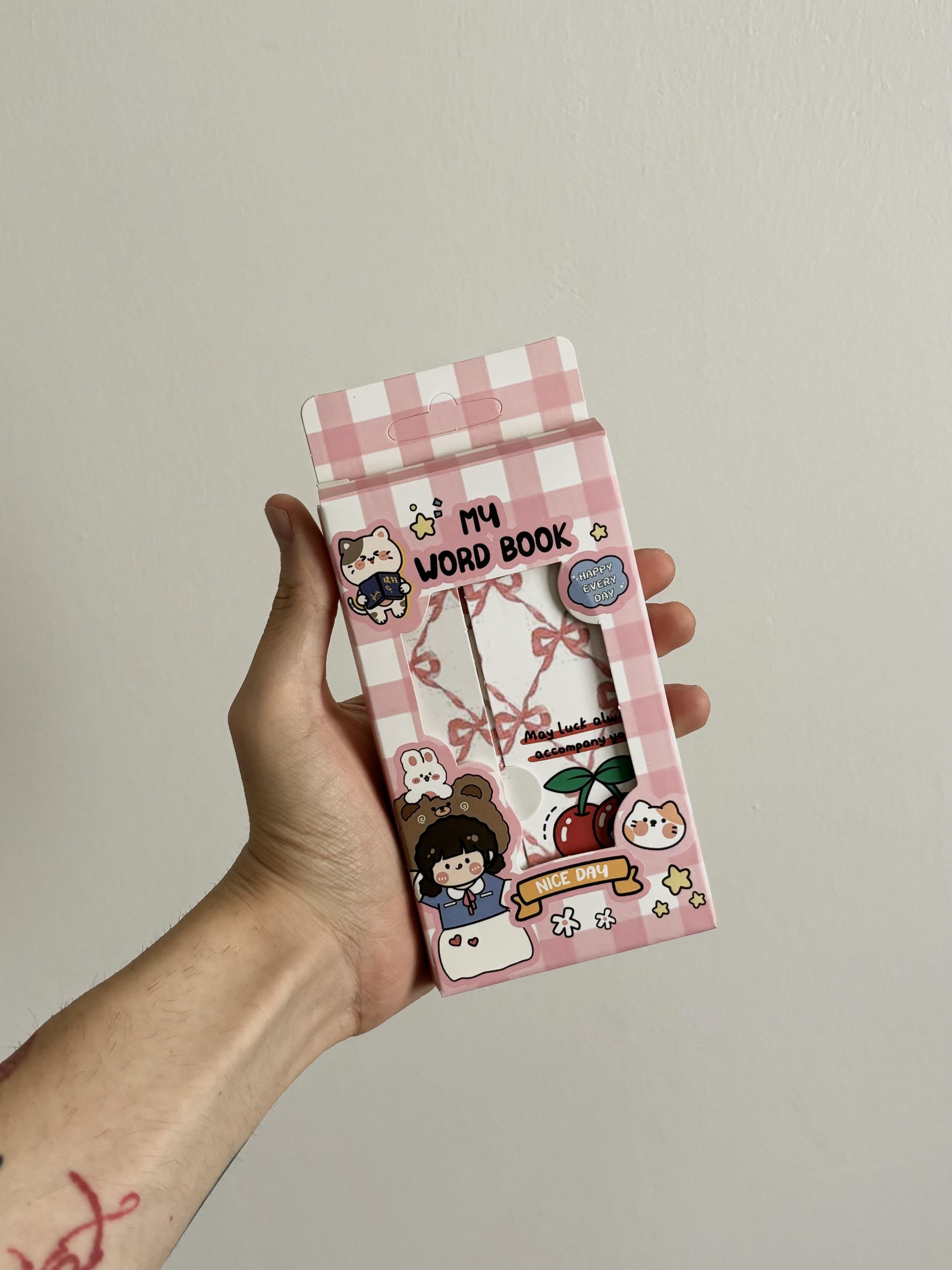 Cherry Girl Word Book