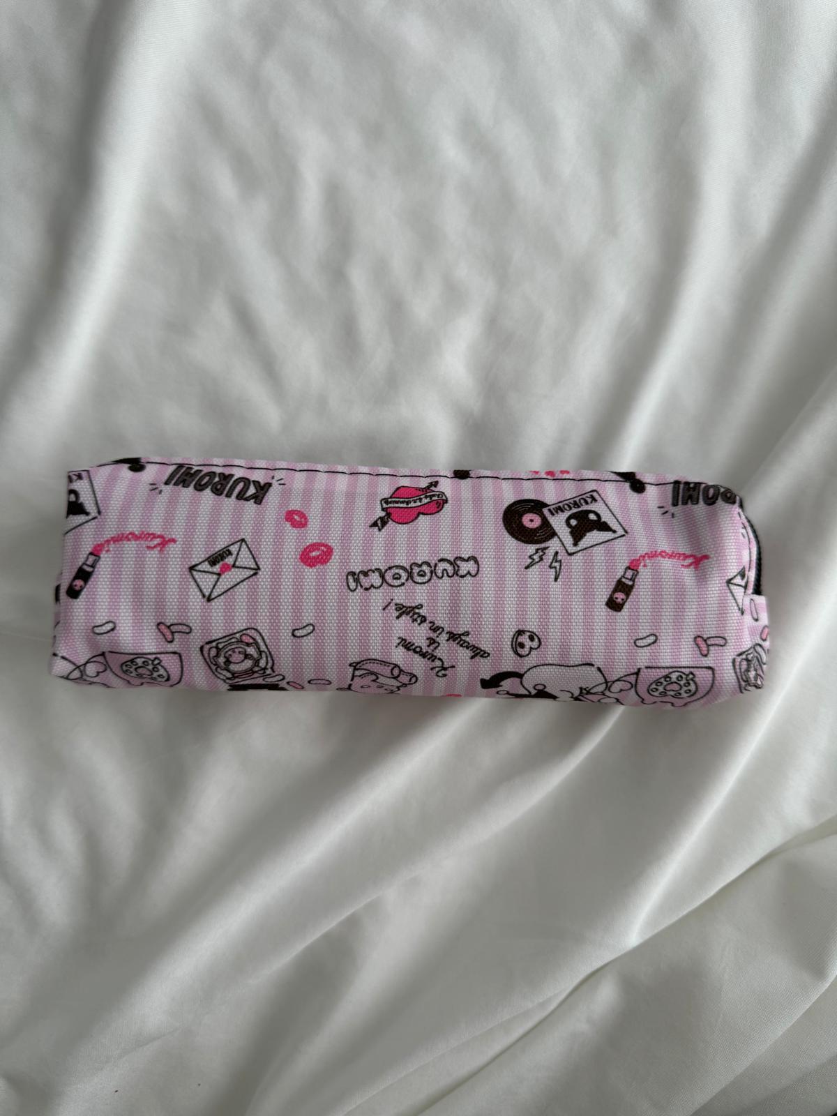 Çizgili Kuromi Anime Desenli Kalemlik