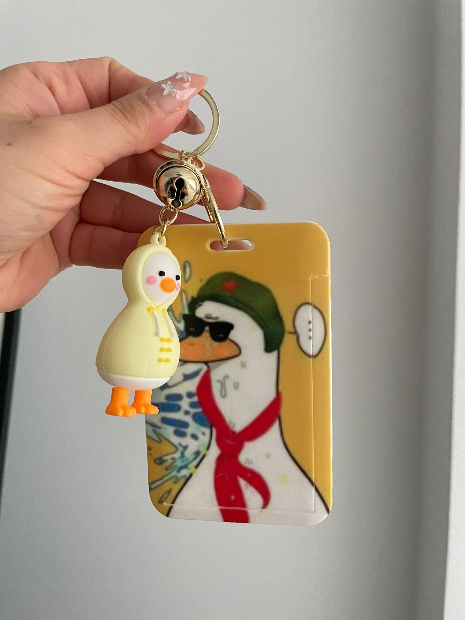 Cool Duck Kartlık Bölmeli Anahtarlık