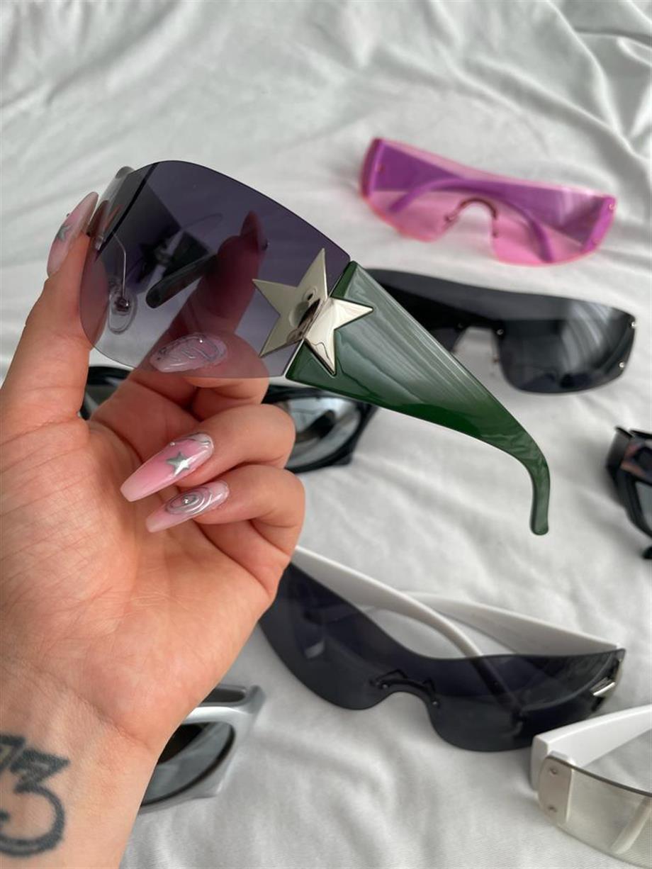 Cyber Green Star Gözlük