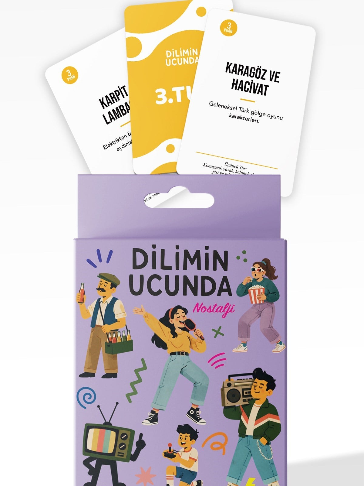 Dilimin Ucunda Kart Oyunu - Nostalji