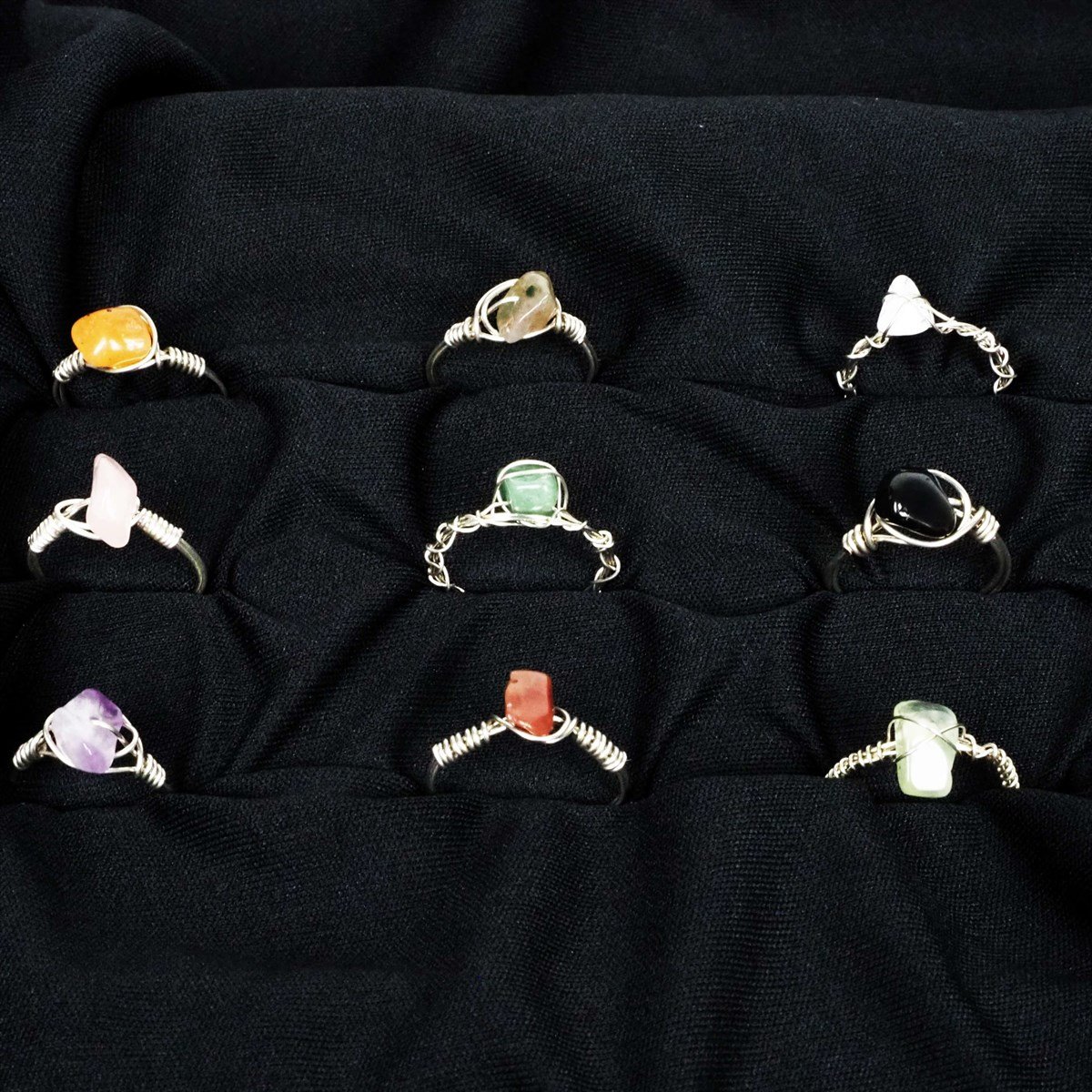 Doğaltaş Tel Sarma Yüzük Seçenekleri I Handmade