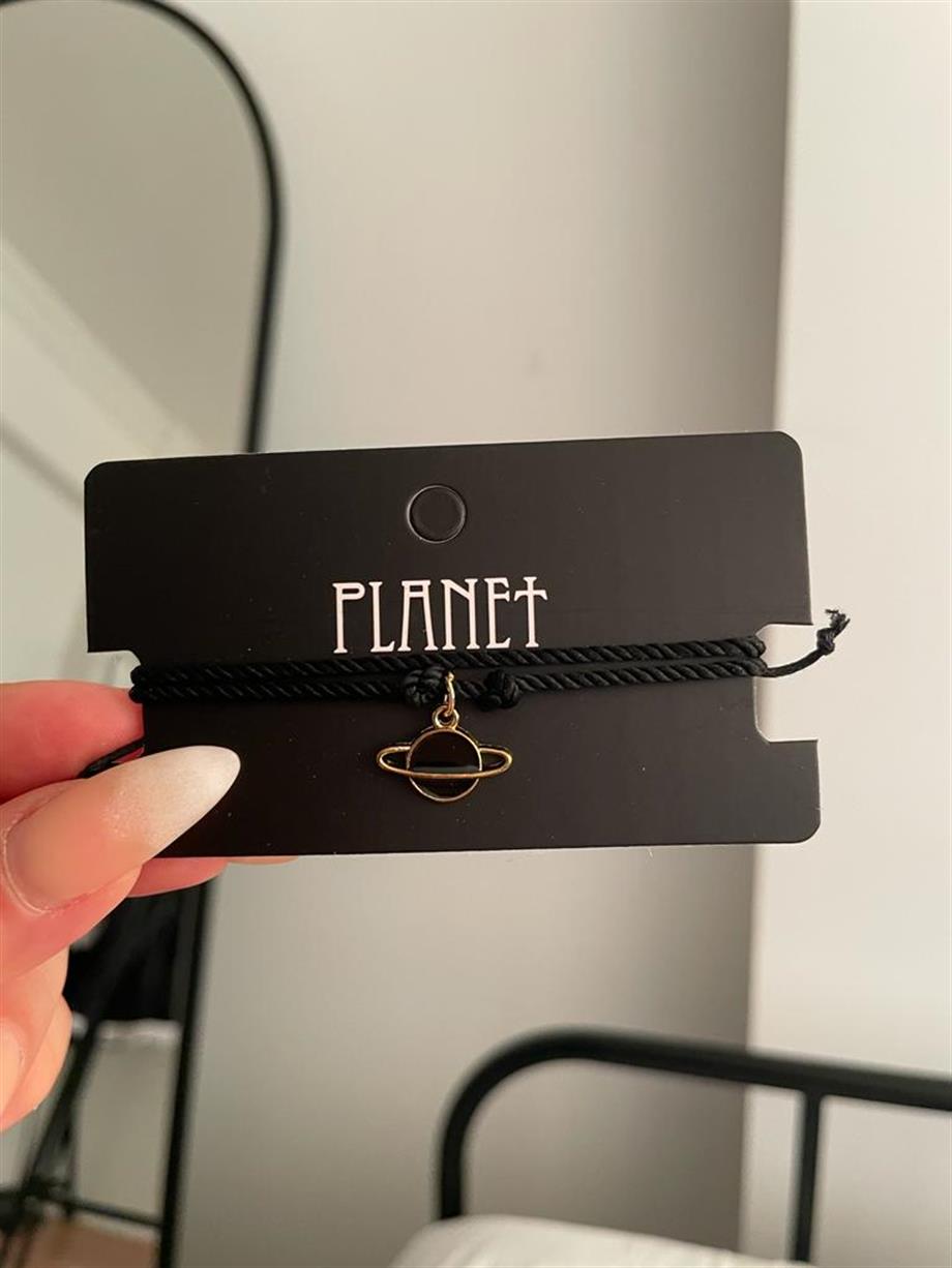 Gezegen İp Bileklik