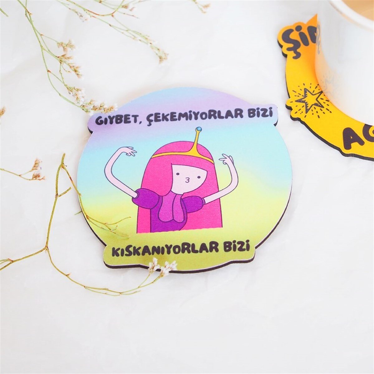 Gıybet Çekemiyorlar Bizi Bardak Altlığı