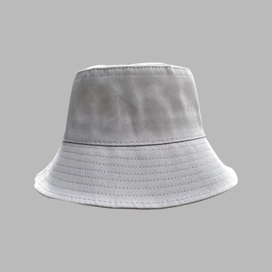 Gri Bucket Şapka