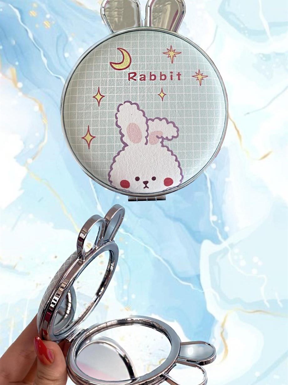 Kawaii Tavşan Figürlü El Aynası