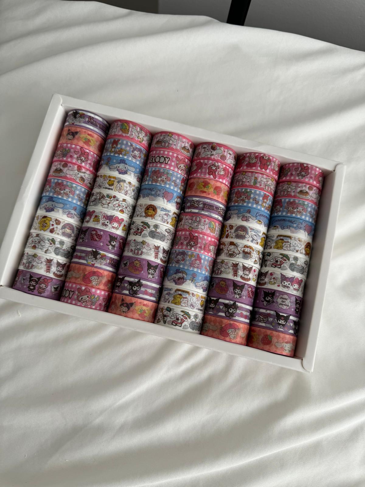 Kuromi Washi Tape 60lı Kutu