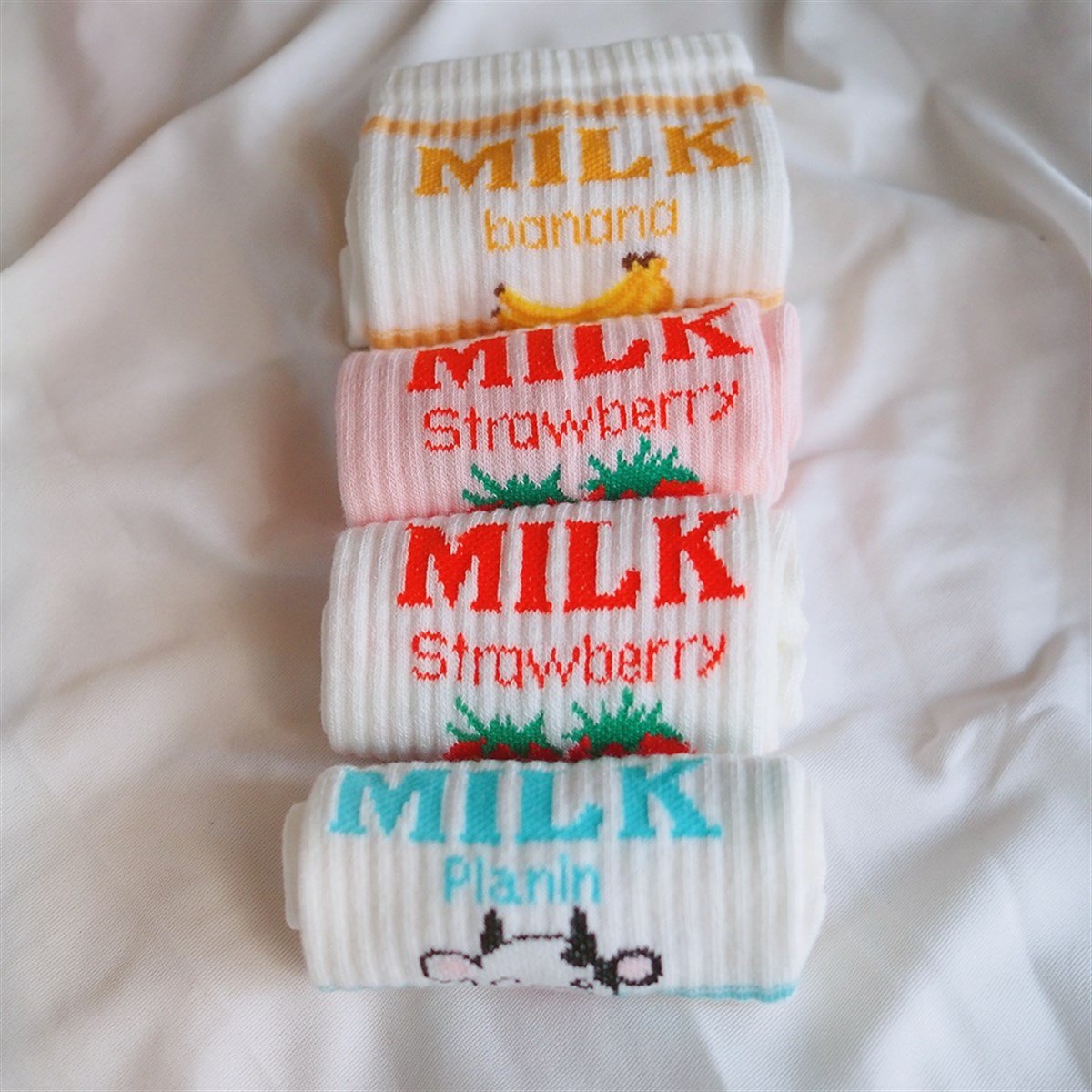 Milk Çorap Set (4 çift)