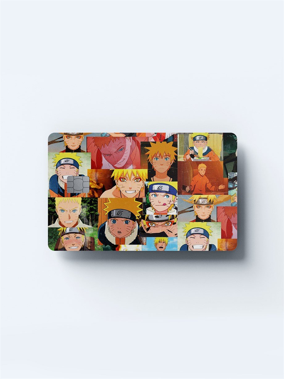 Naruto Kolaj Kart Kaplama Sticker