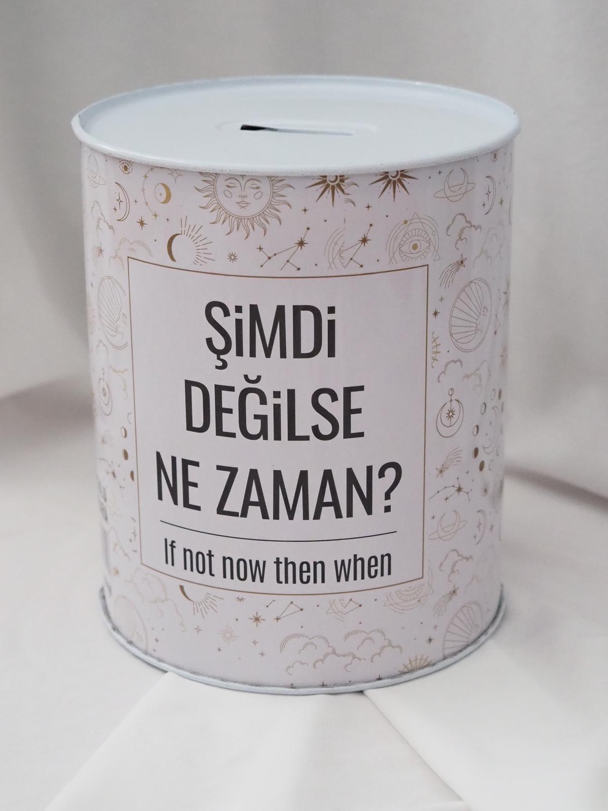 Ne Zaman Büyük Boy Teneke Kumbara