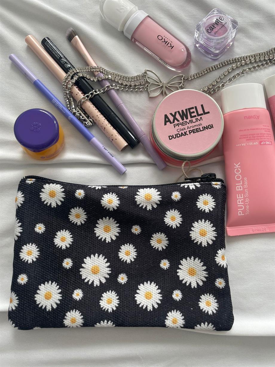 Papatya Makyaj ve Kalem Çantası