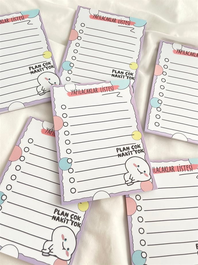 Plan Çok Nakit Yok To Do List