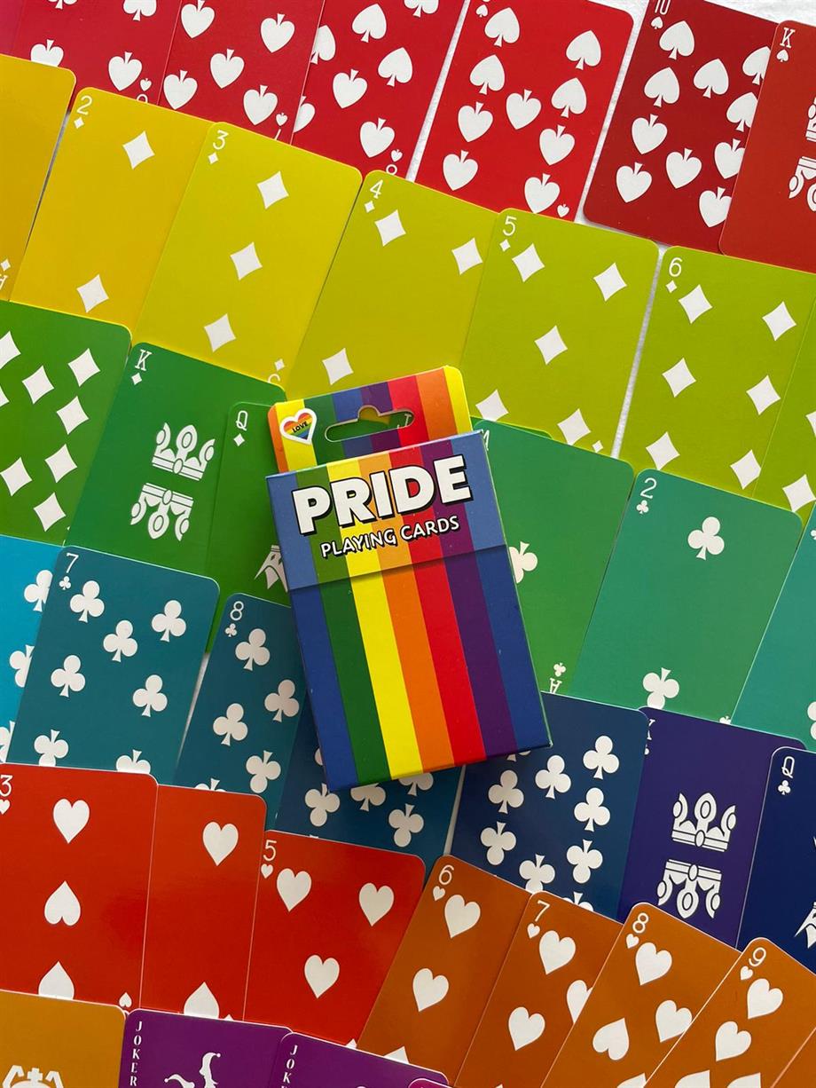Pride Rainbow İskambil Poker Kartı