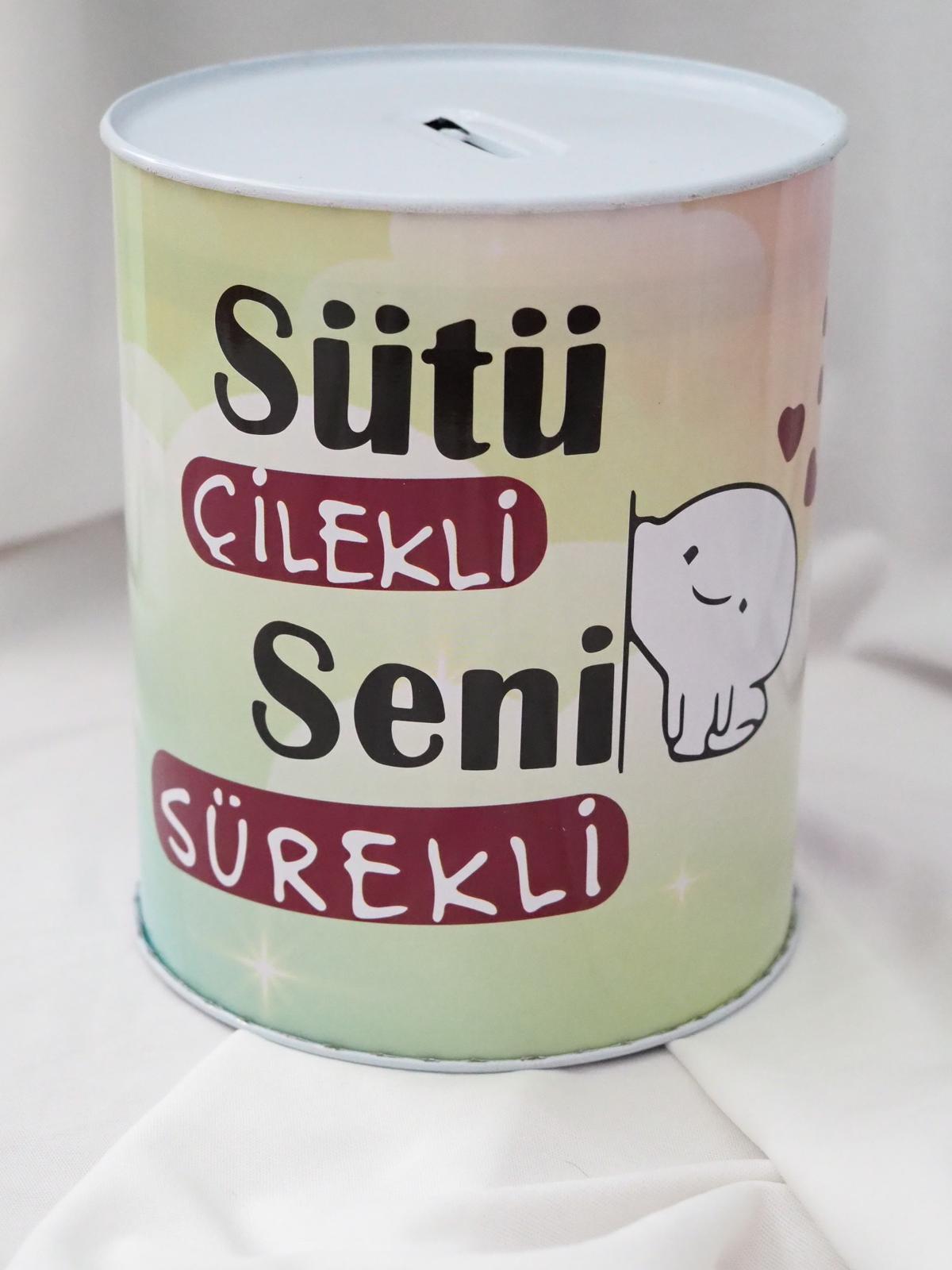 Seni Sürekli Büyük Boy Teneke Kumbara