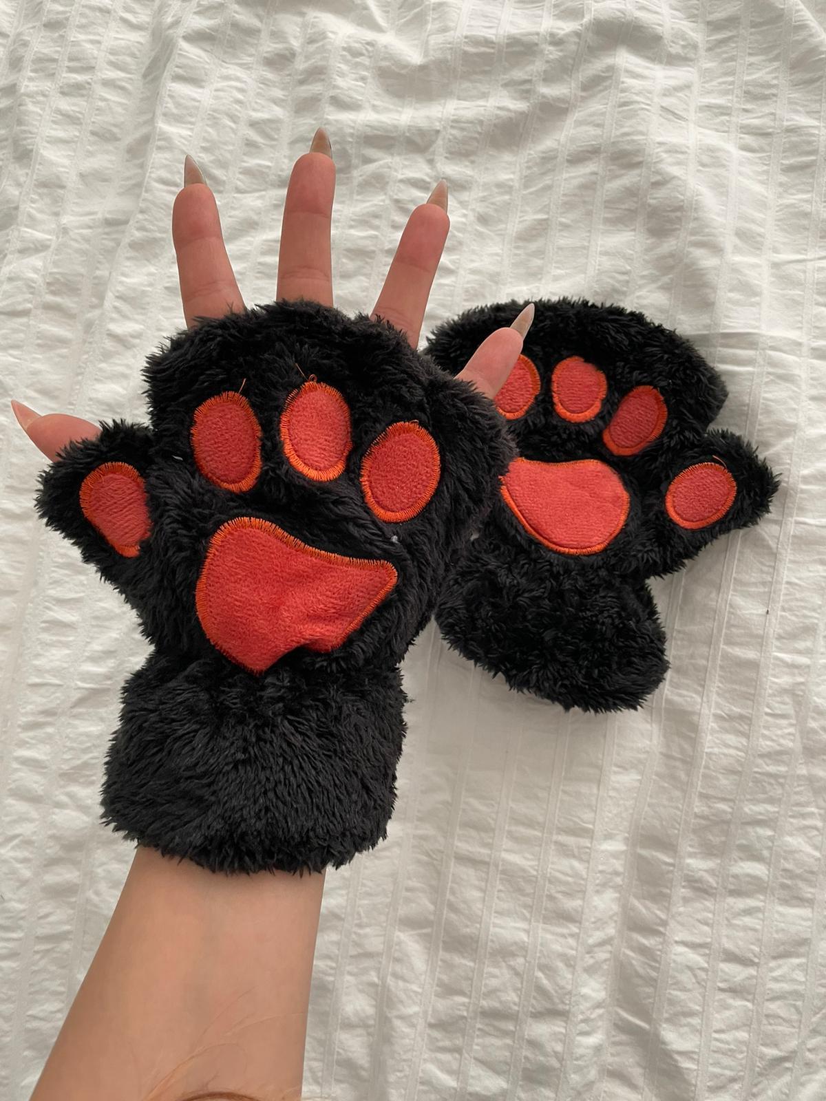 Siyah Yummy Soft Pati Eldiven